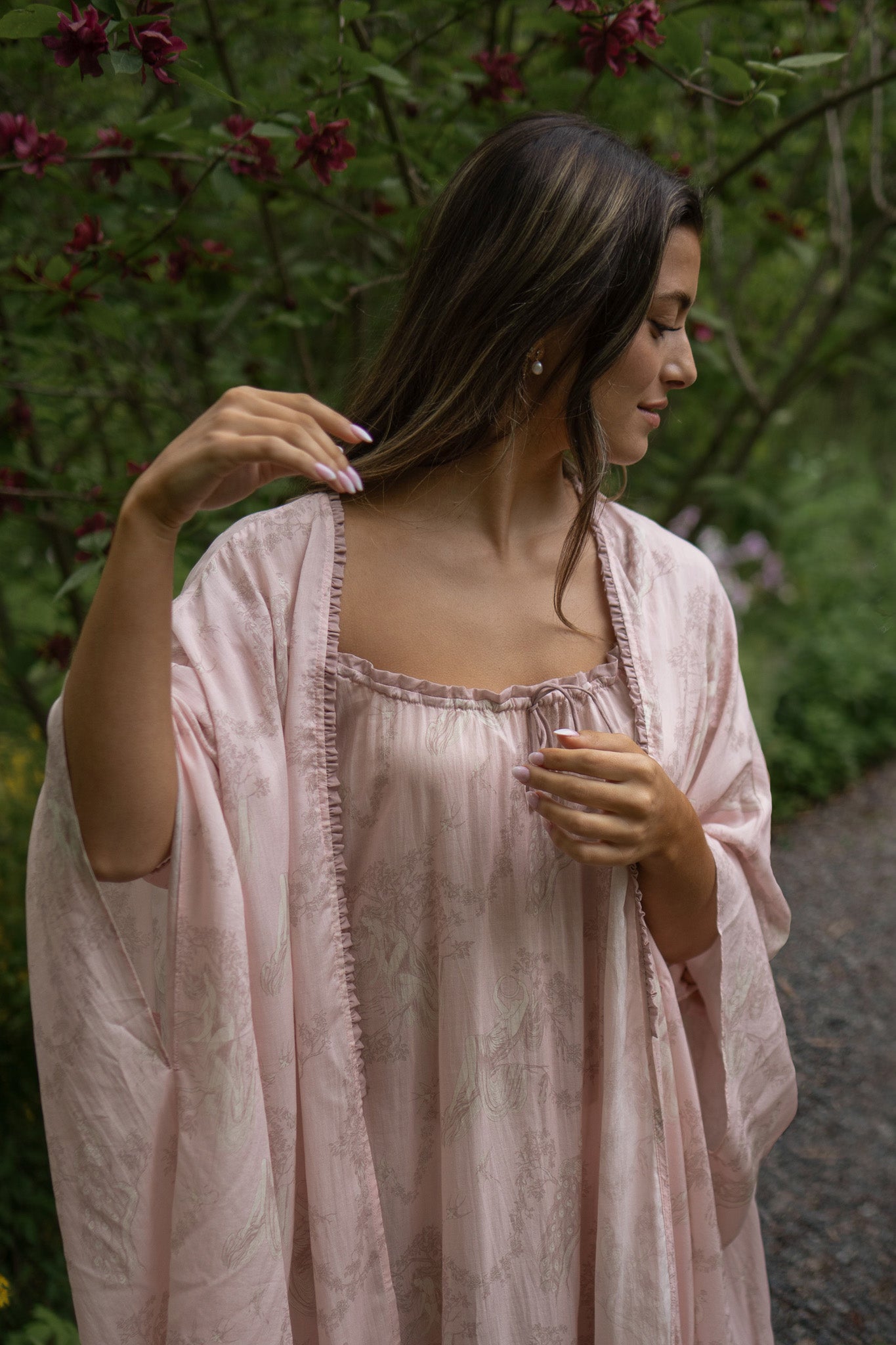poesie robe | petal pink