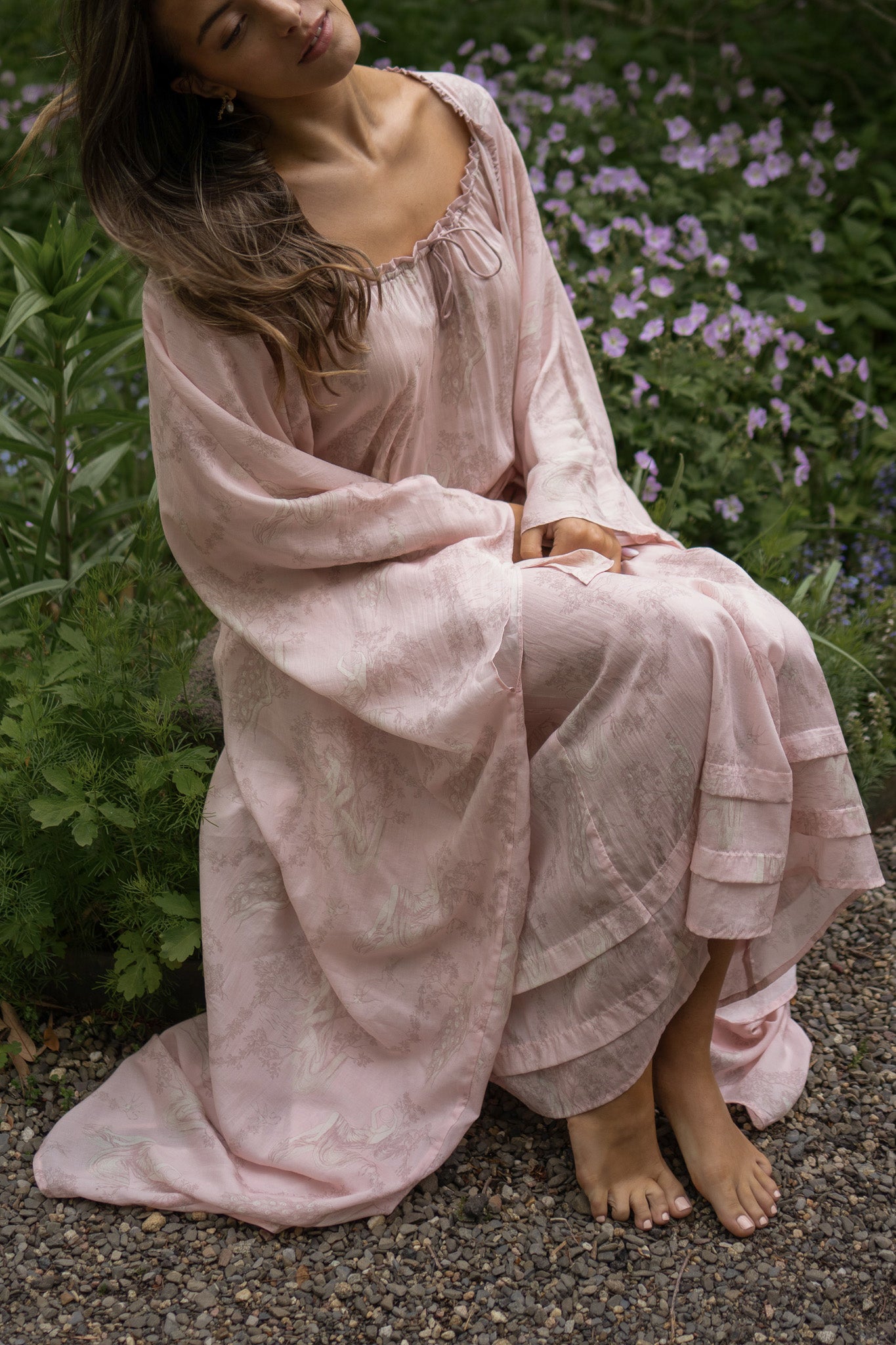poesie robe | petal pink