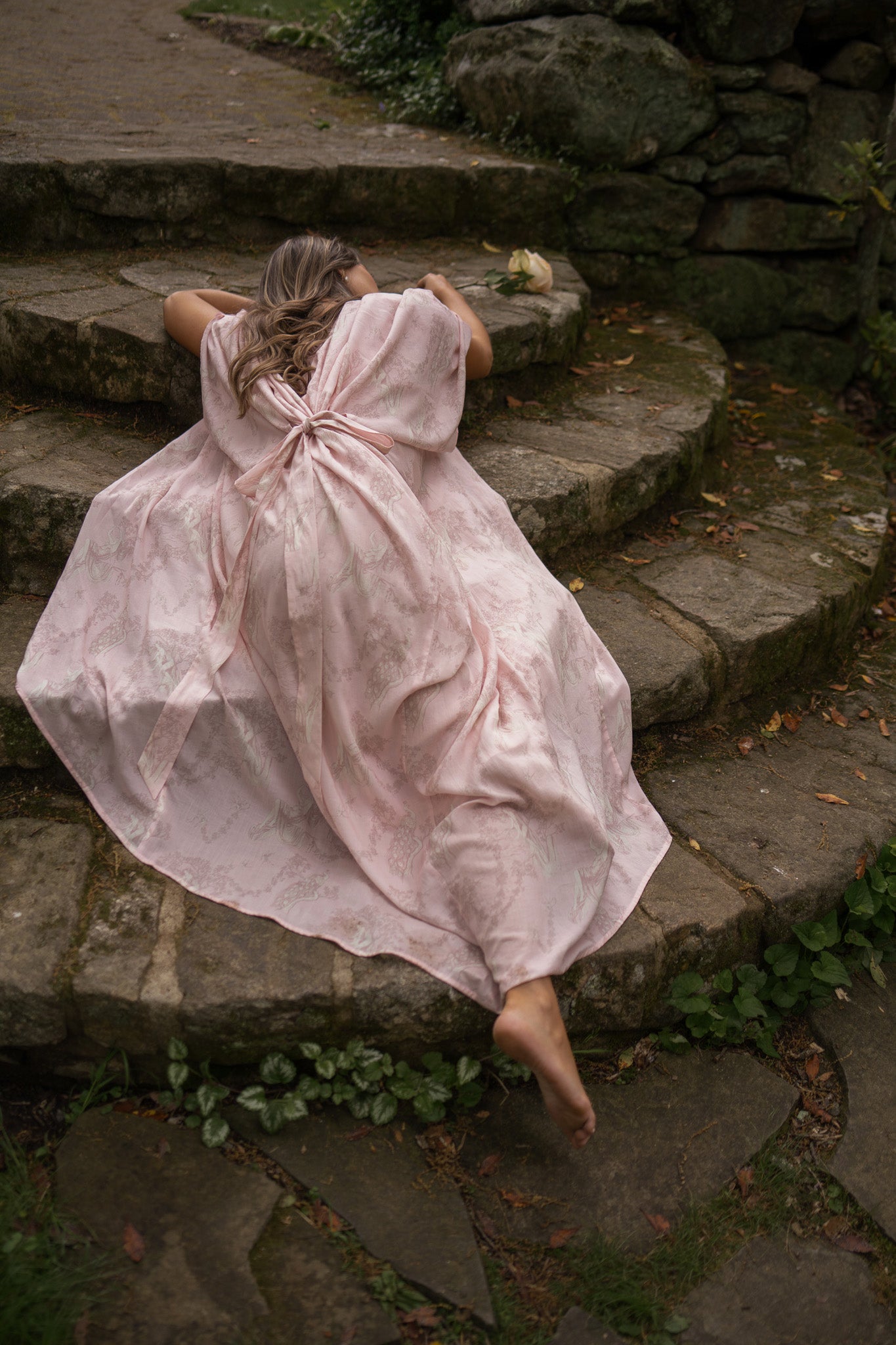 poesie robe | petal pink