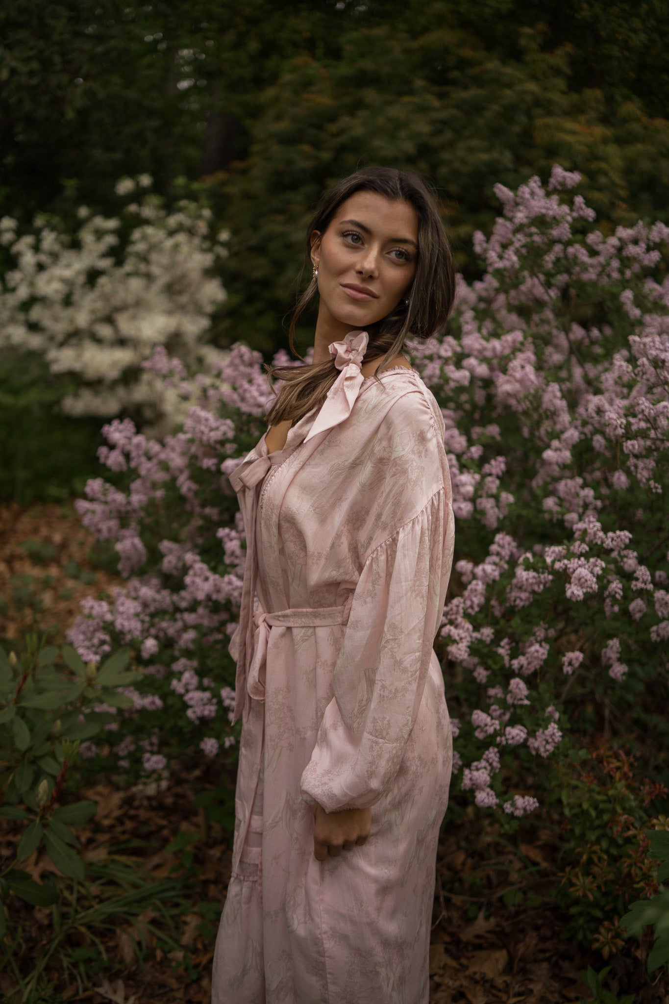 calliope robe | petal pink