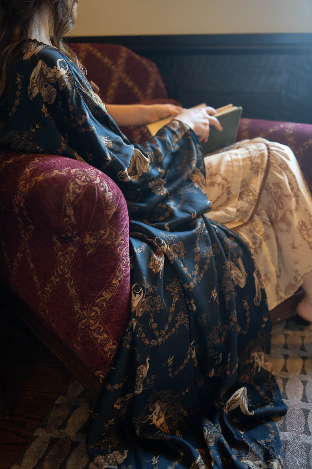seraphina robe | midnight forest