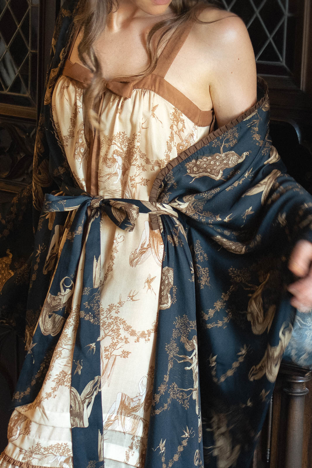 seraphina robe | midnight forest