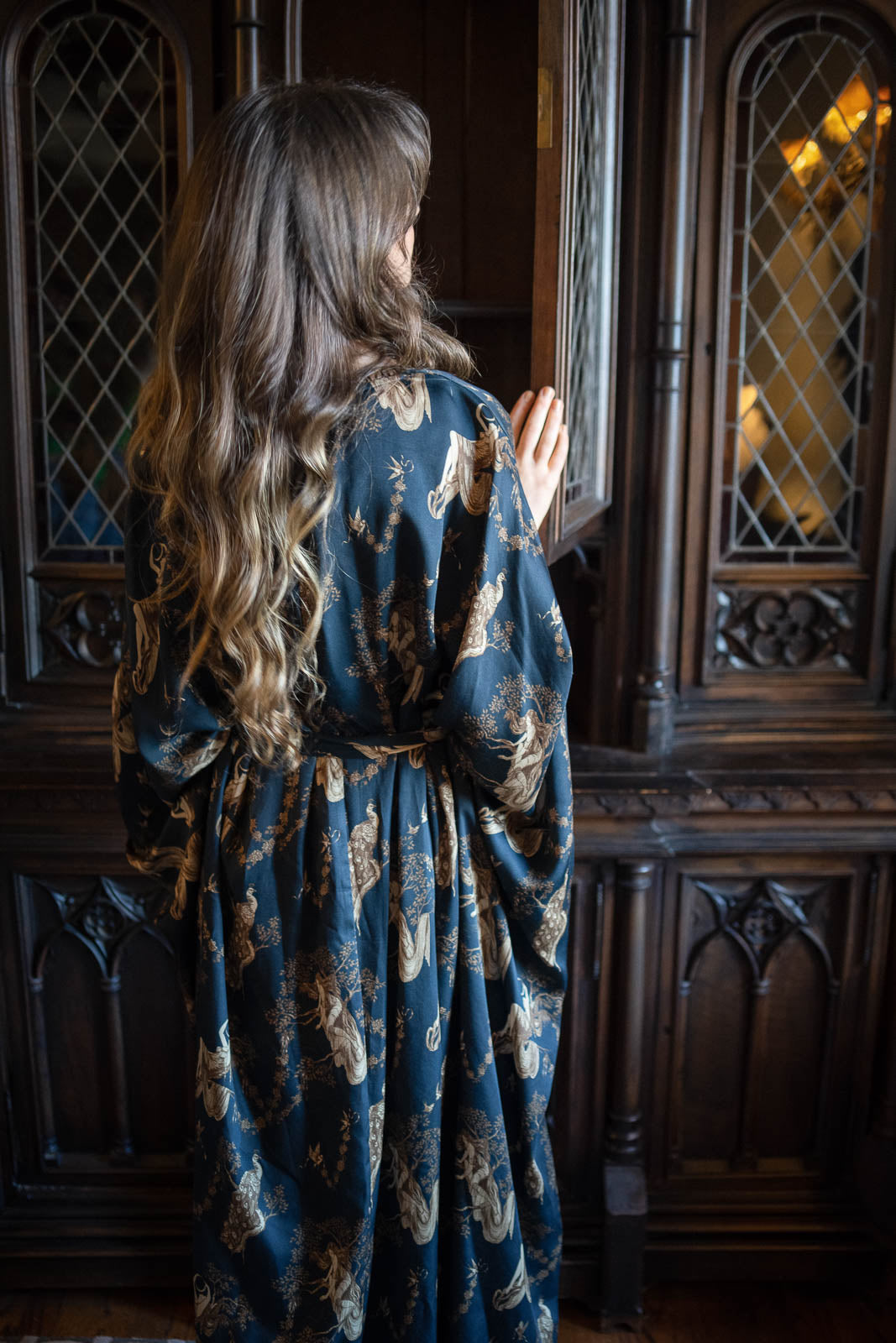 seraphina robe | midnight forest