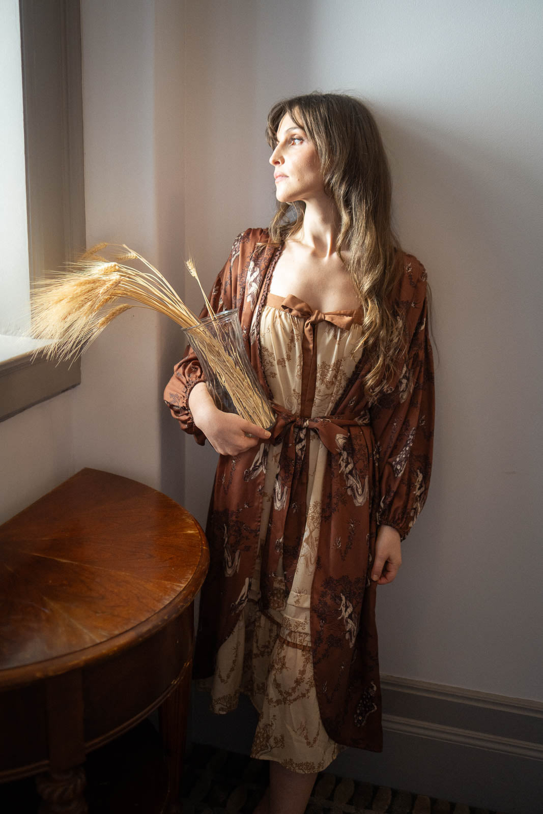 tallulah robe | chestnut