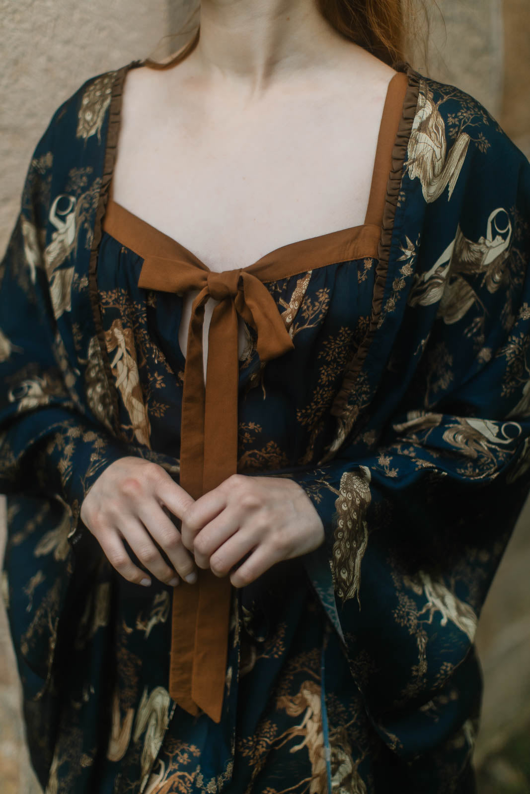 helena nightgown | midnight forest