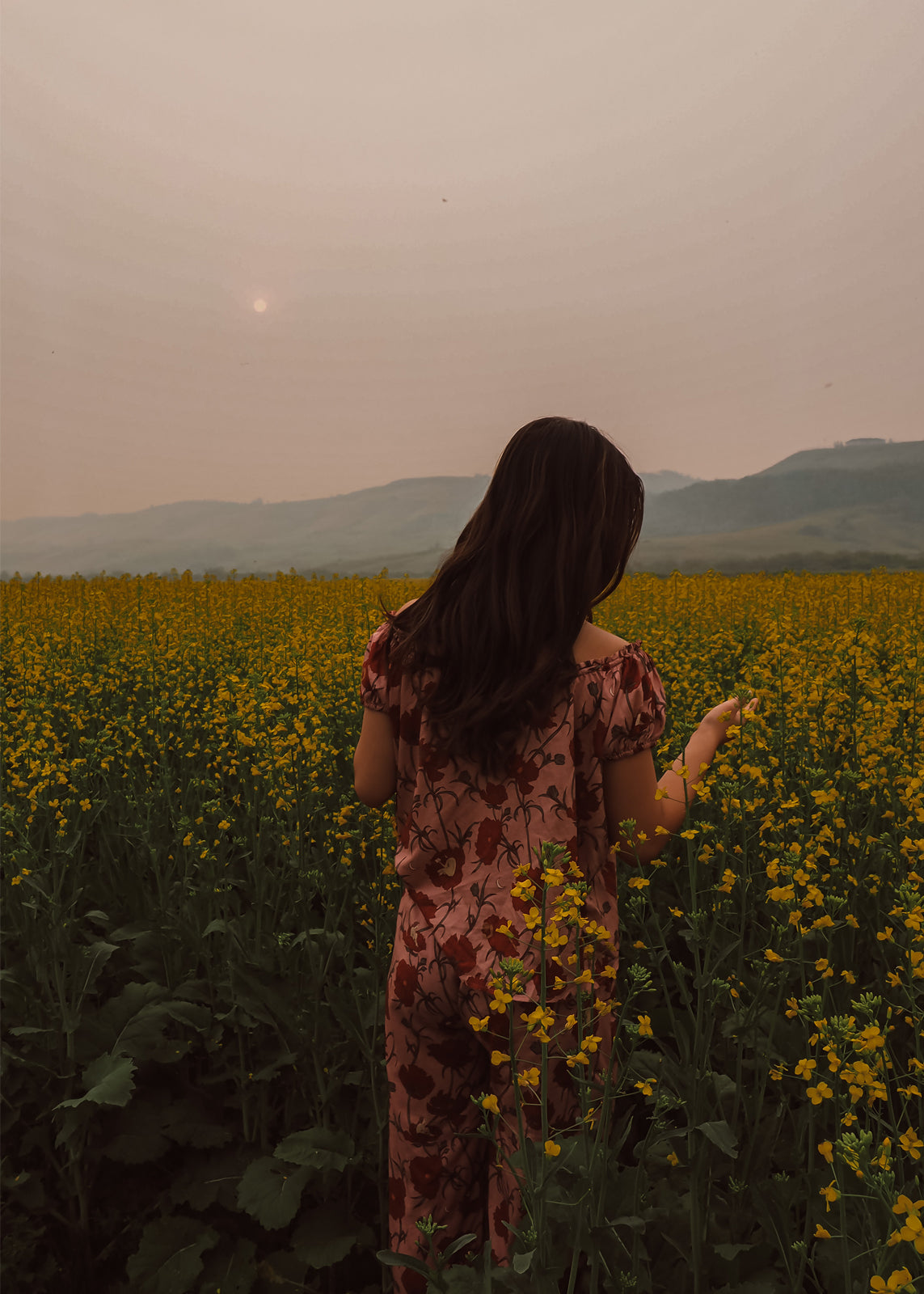 ophelia blouse | rose