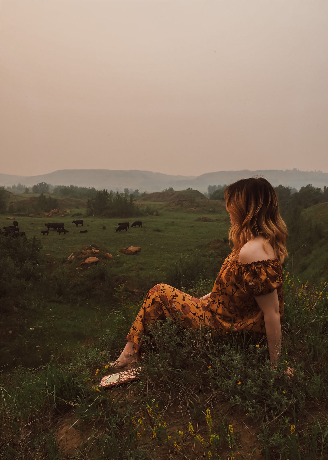 ophelia blouse | yellow