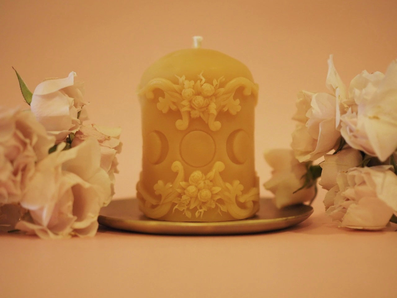 moon cycles candle