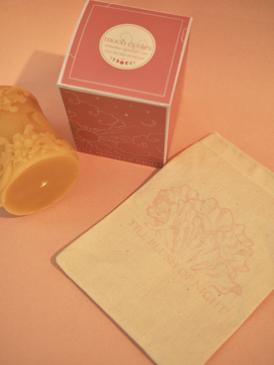 moon cycles candle