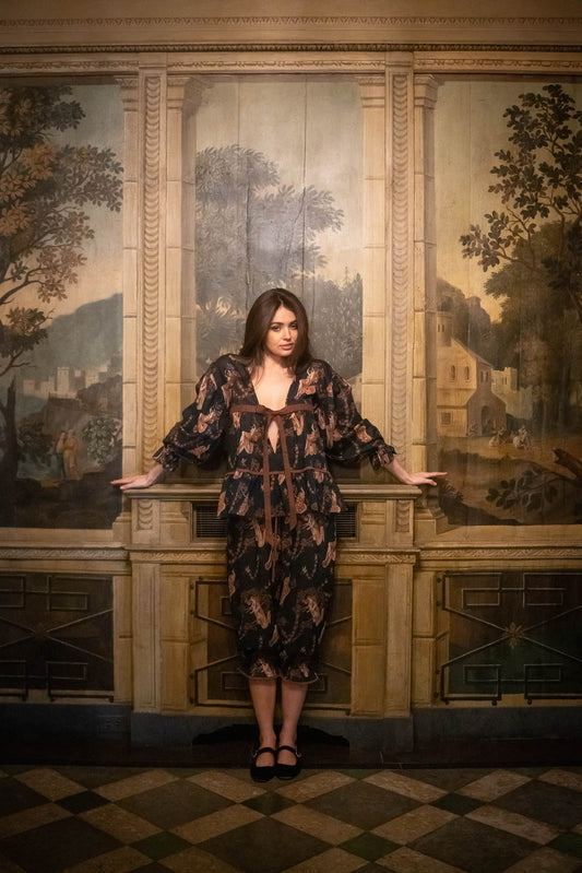 genevieve pant | midnight forest