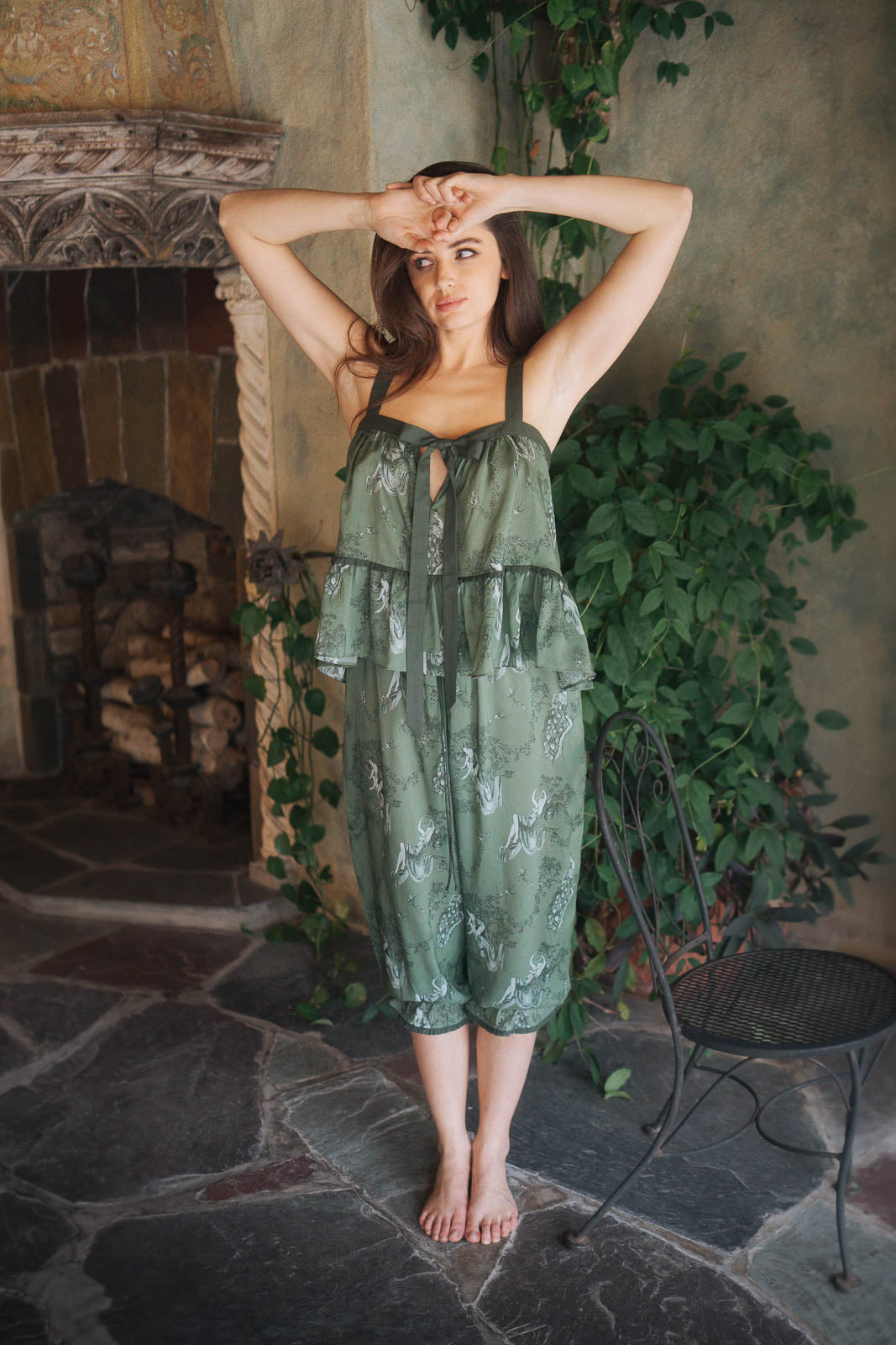 genevieve pant | sage