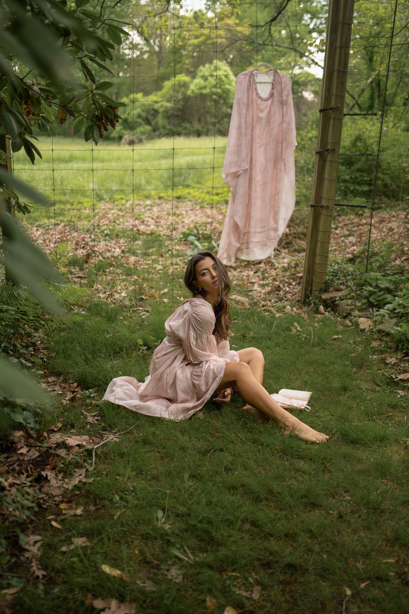 calliope robe | petal pink