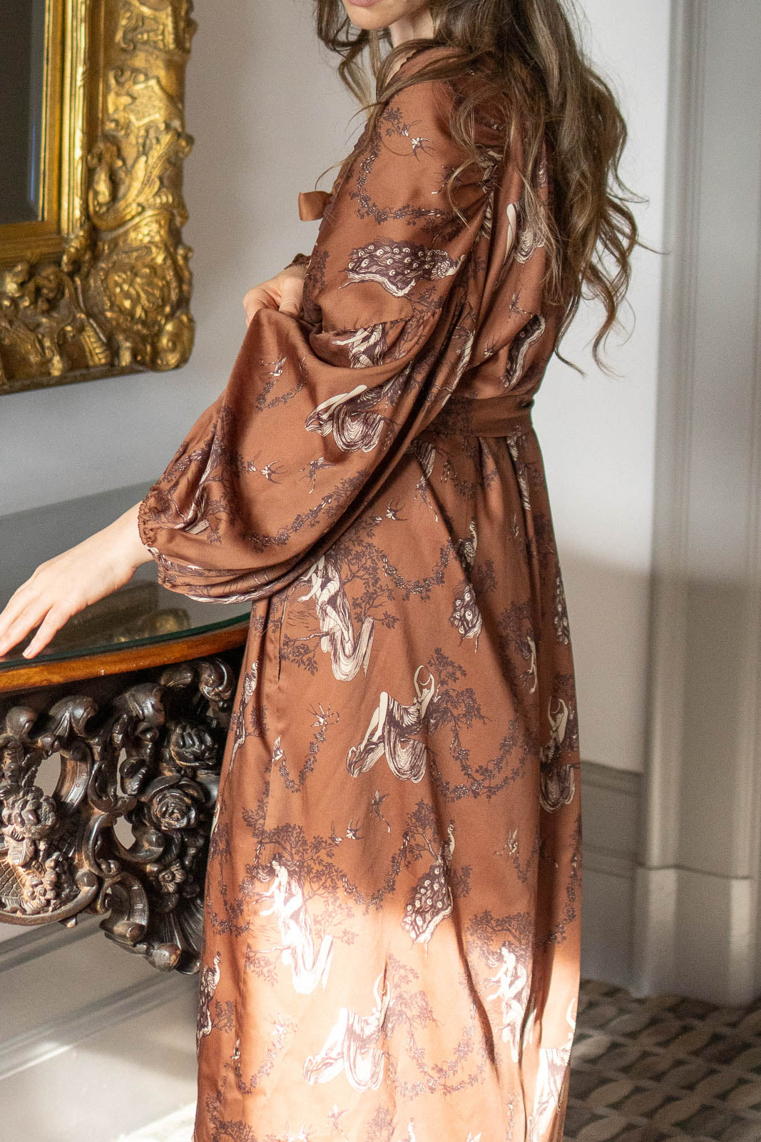 tallulah robe | chestnut