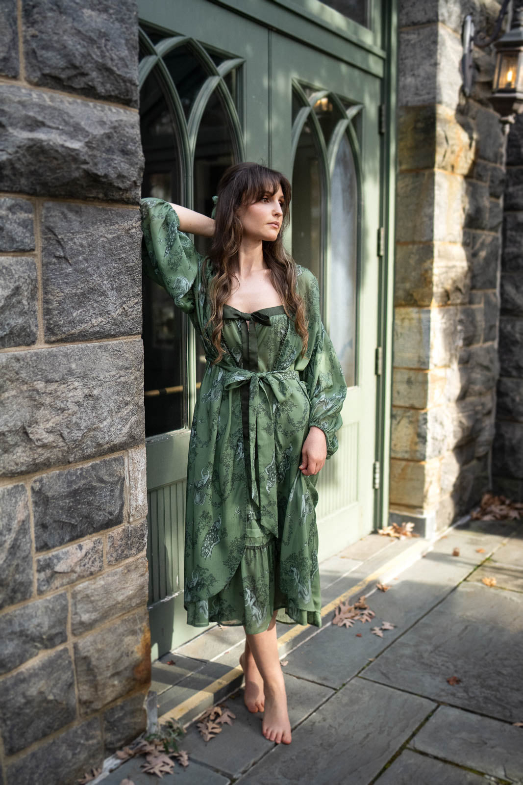 tallulah robe | sage