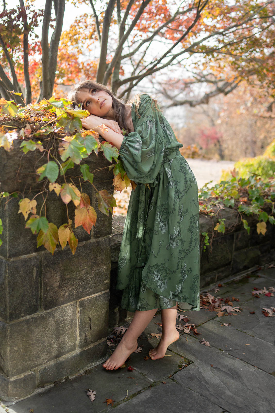 tallulah robe | sage