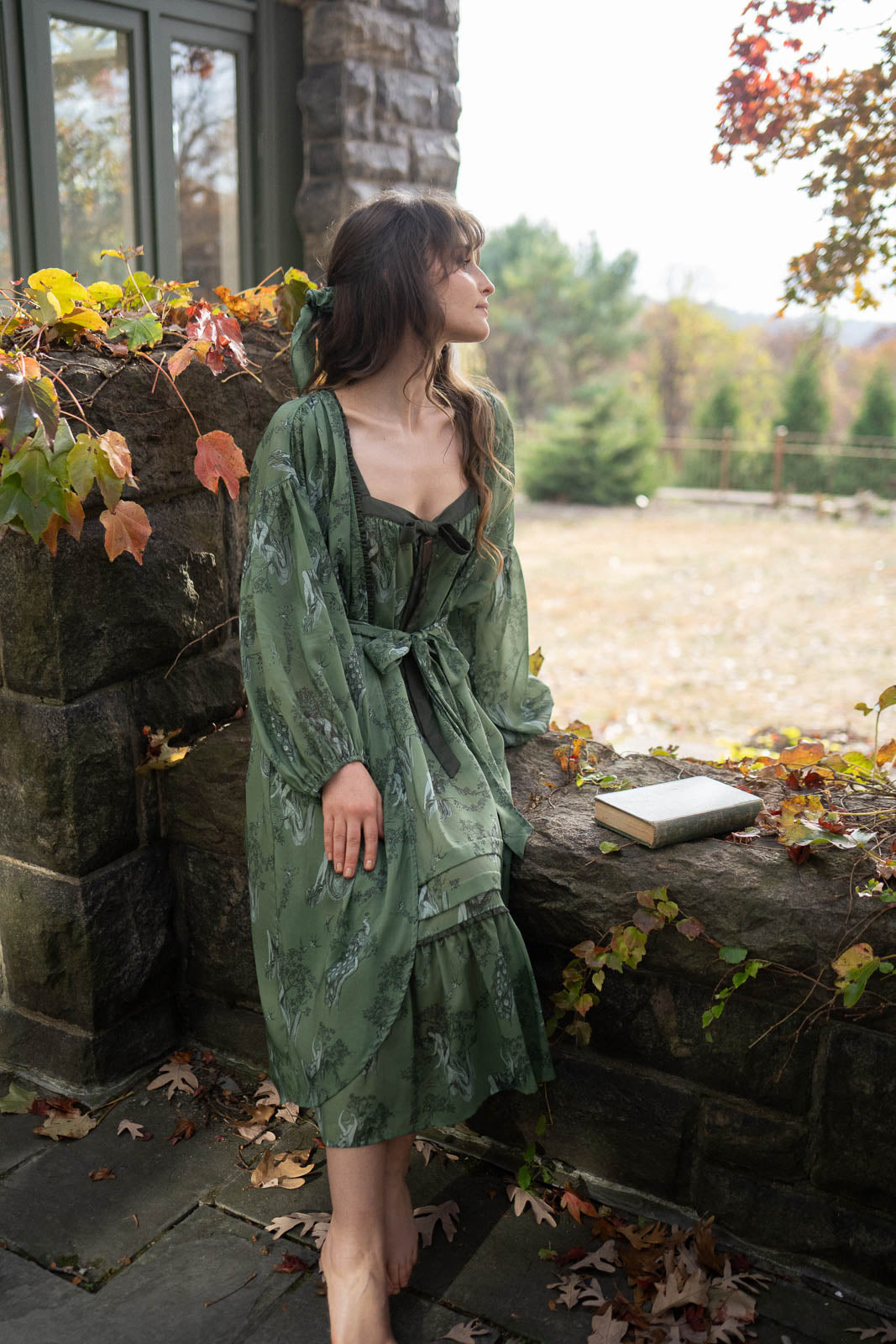 tallulah robe | sage