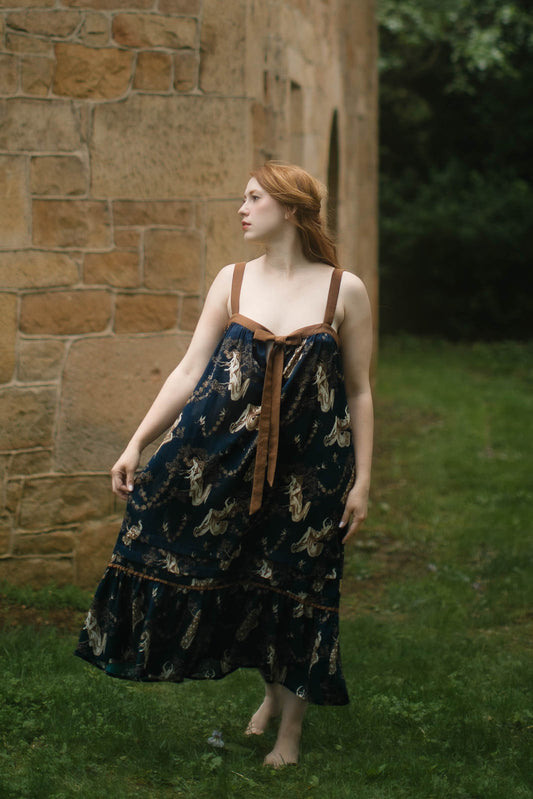helena nightgown | midnight forest
