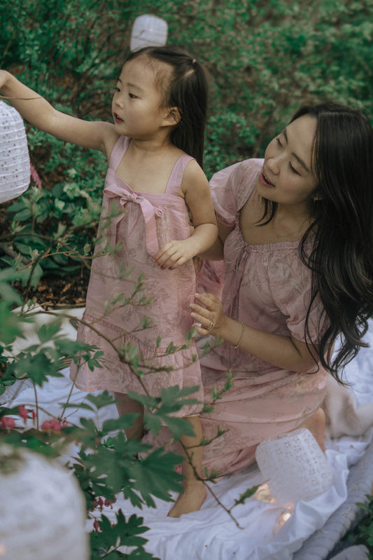 pandea nightgown | petal pink