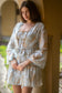 lilibeth robe | blue gold