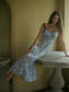 phaedra nightgown | blue gold
