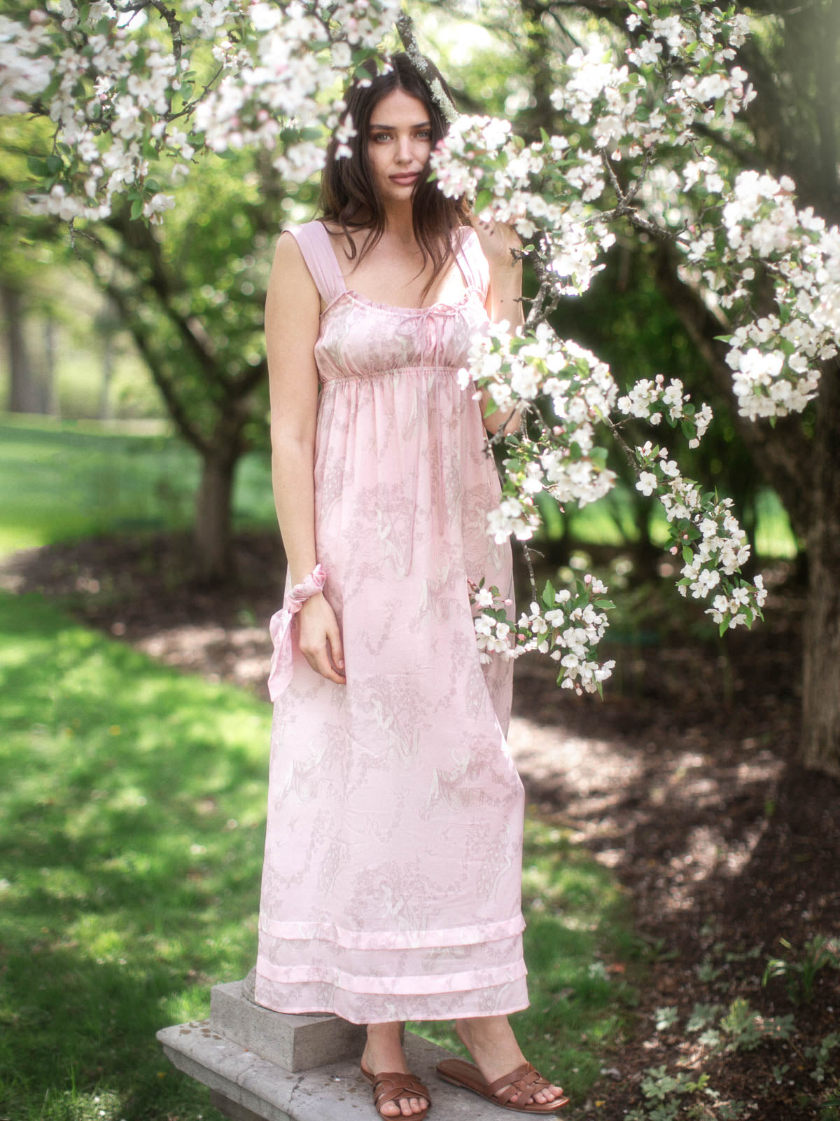 phaedra nightgown | petal pink