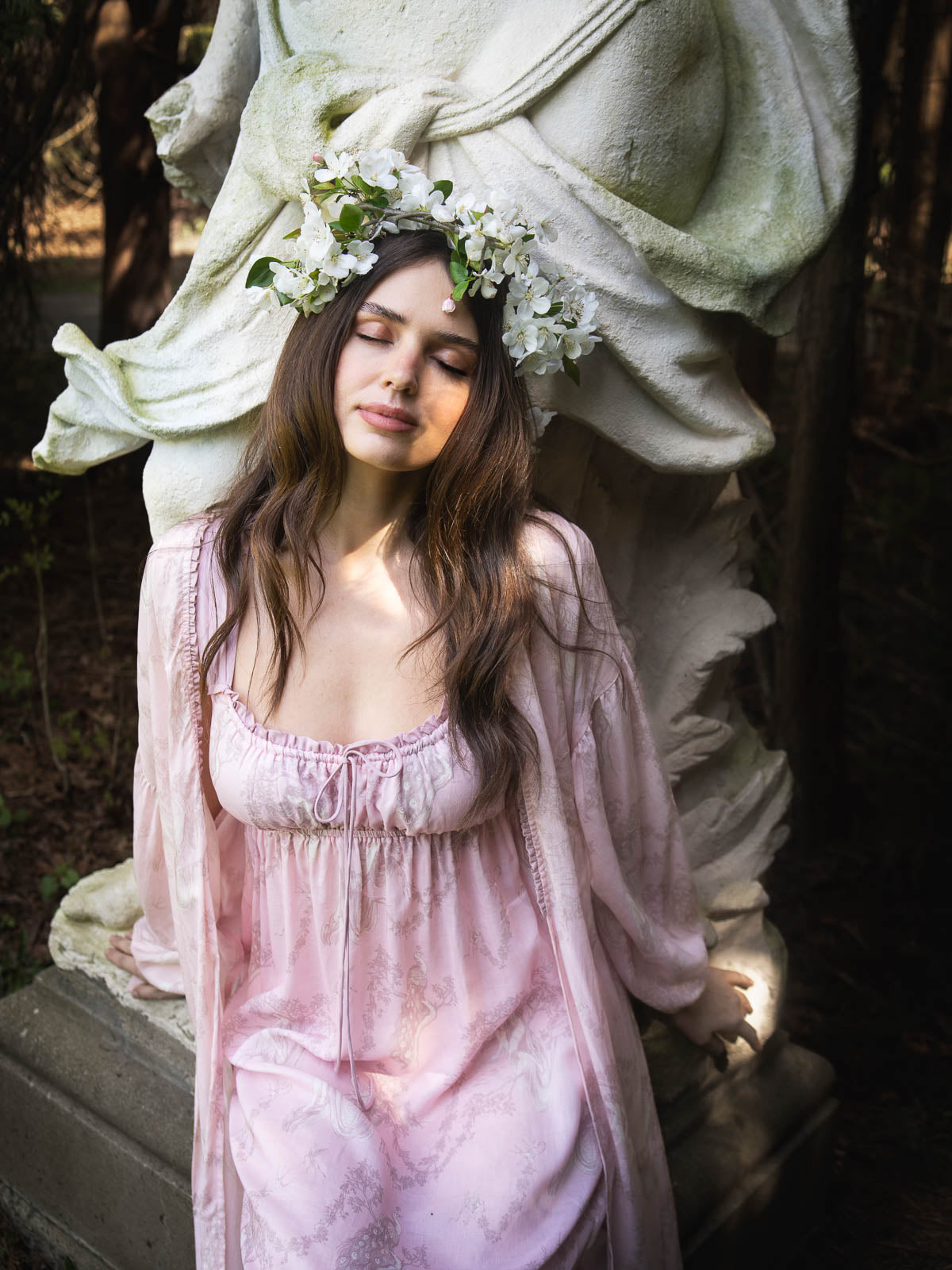 phaedra nightgown | petal pink