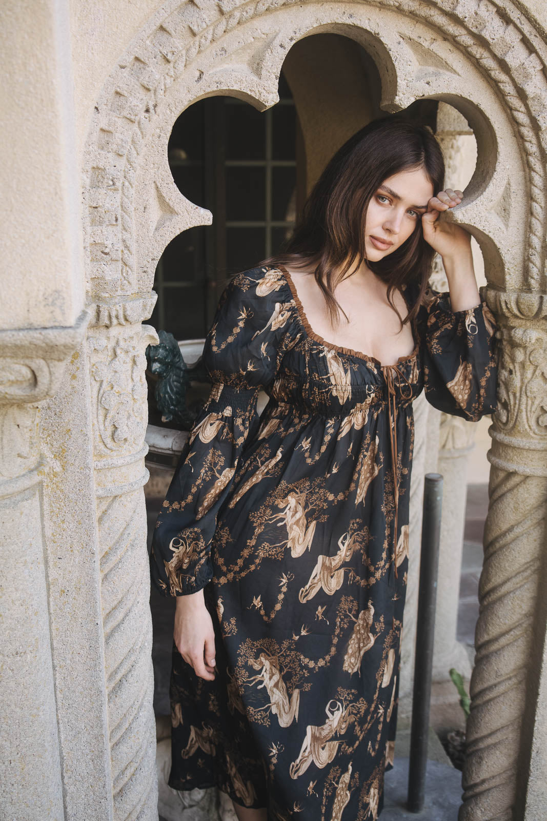 georgiana nightgown | midnight forest – Till Blush Of Night