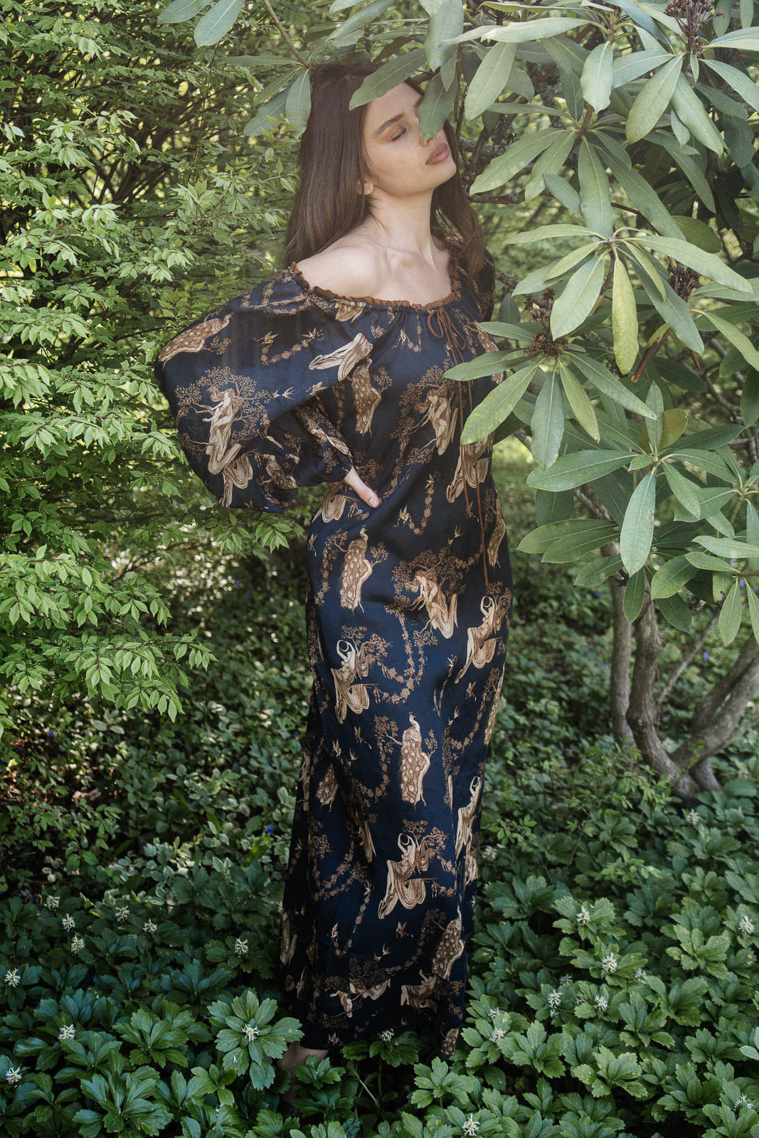 giulia nightgown | midnight forest