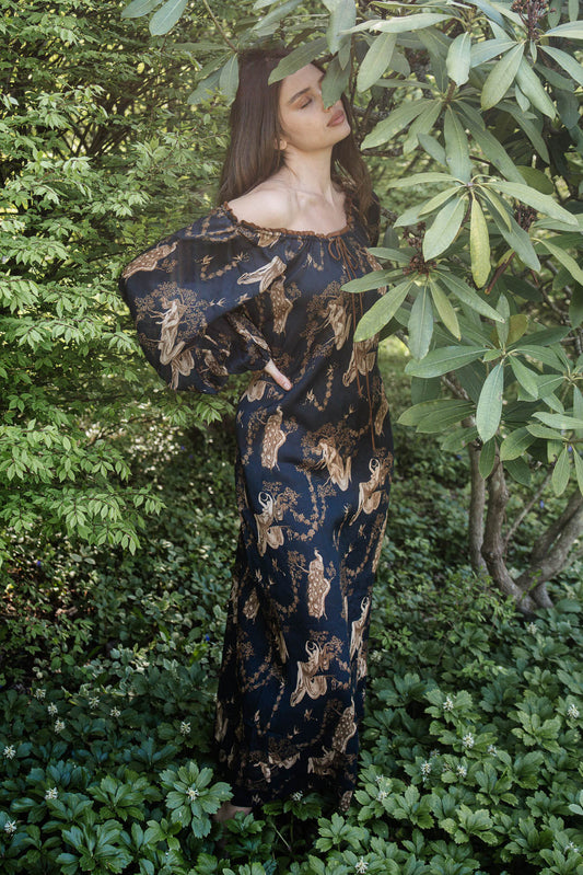 giulia nightgown | midnight forest
