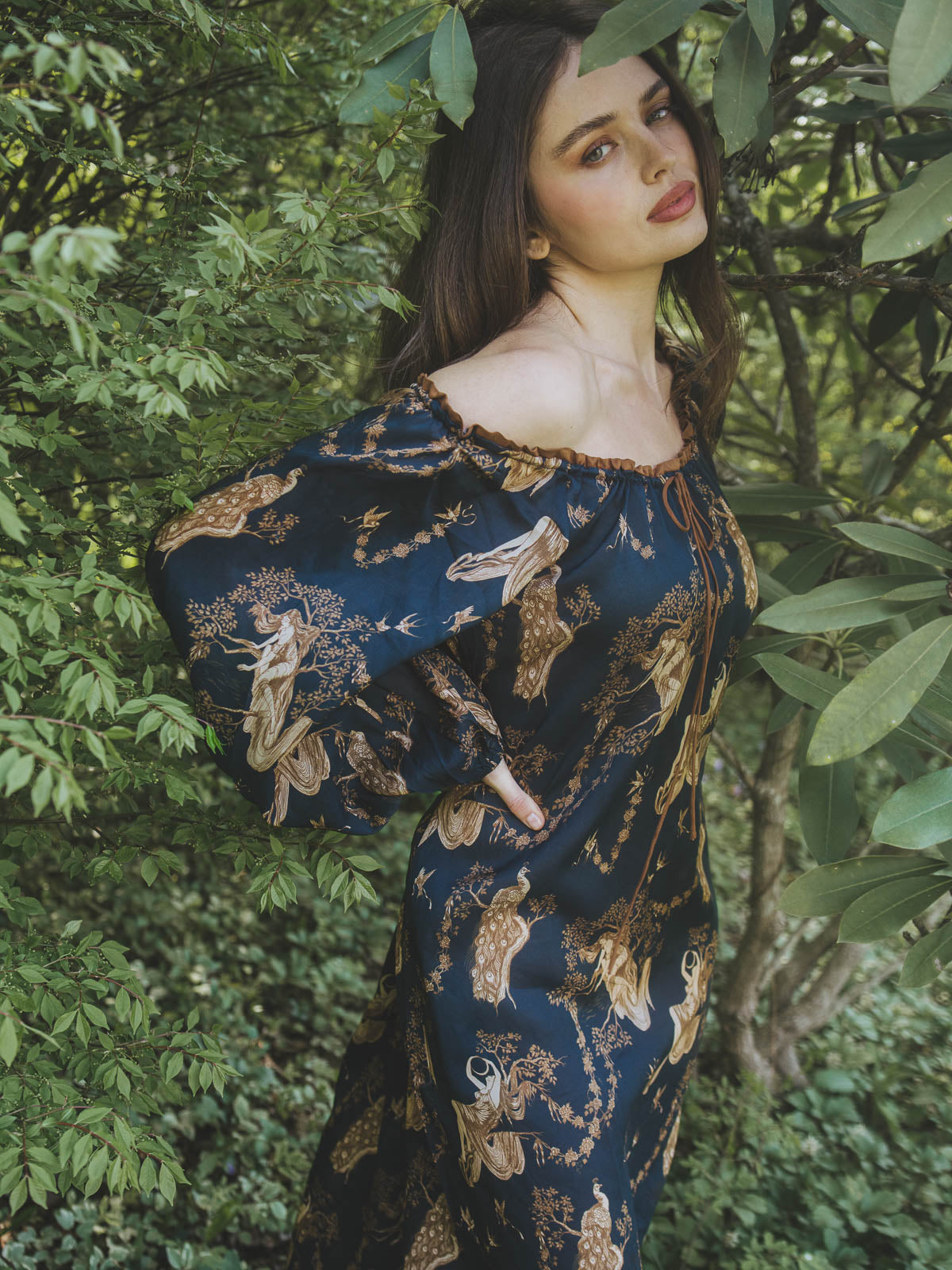 giulia nightgown | midnight forest