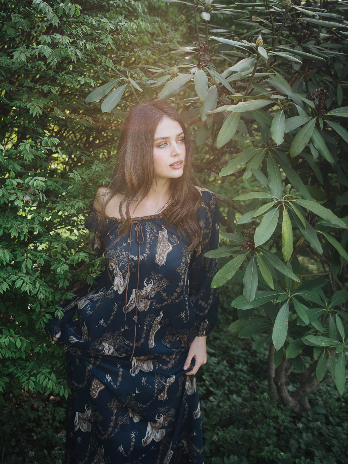 giulia nightgown | midnight forest