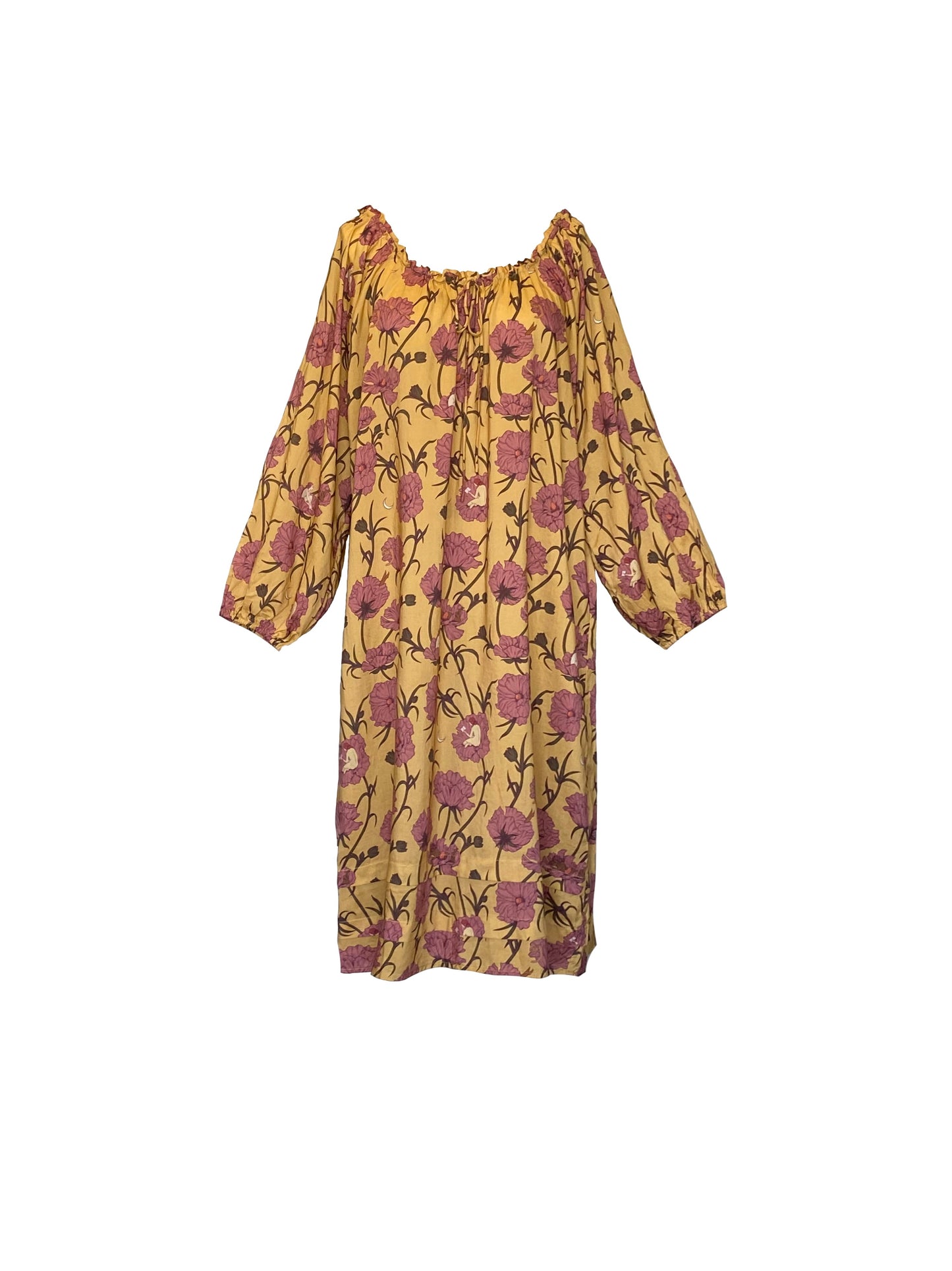 aurelia nightgown | yellow