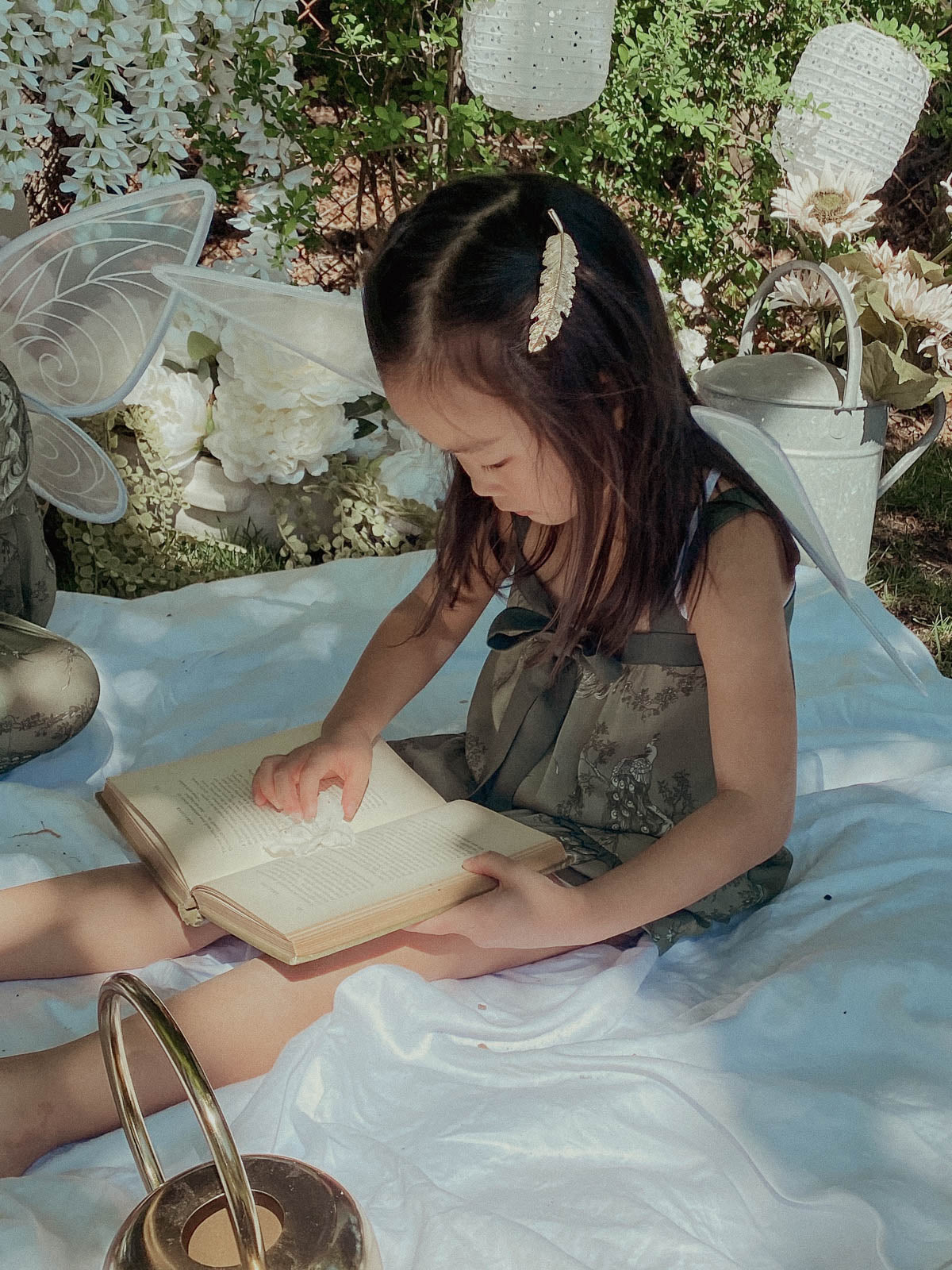 pandea nightgown | sage