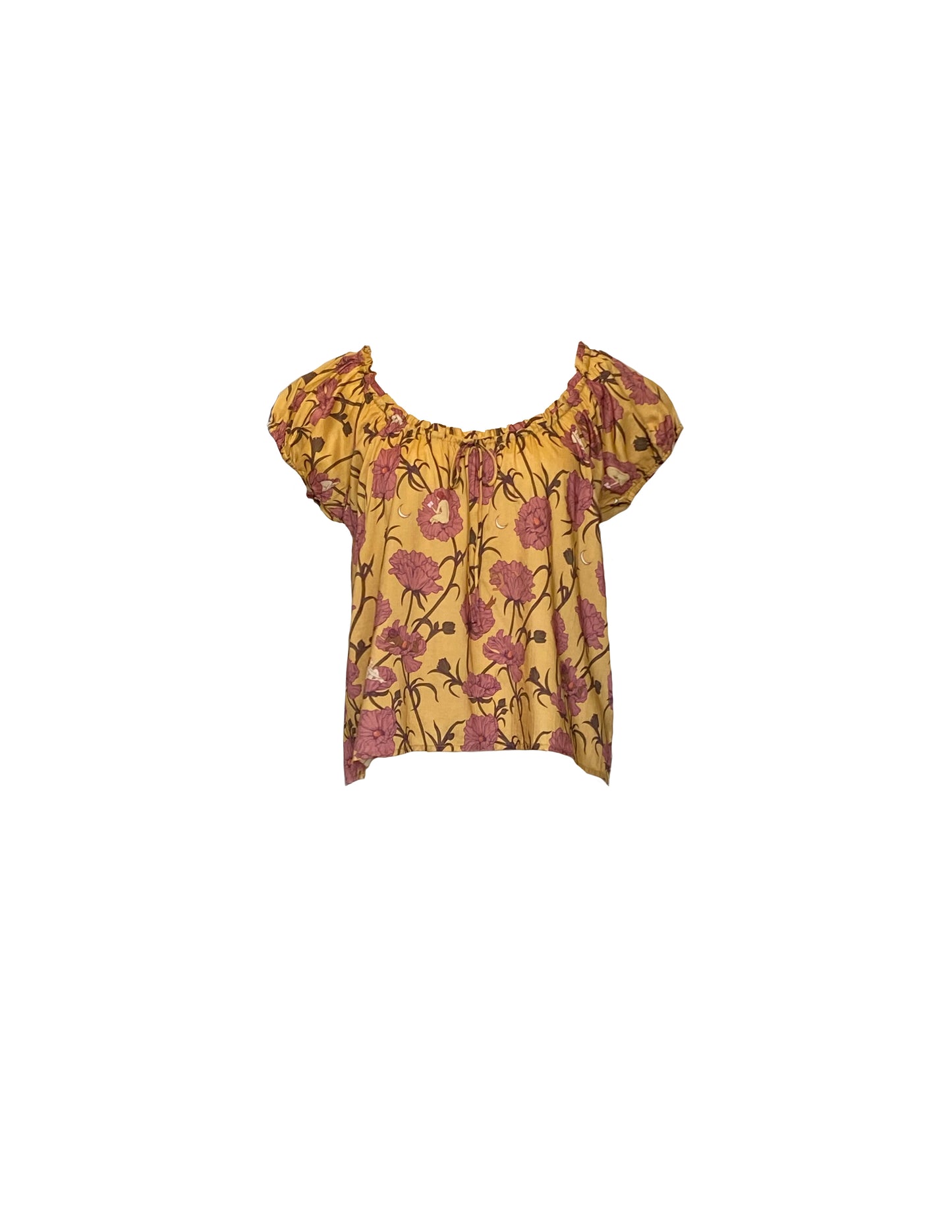 ophelia blouse | yellow